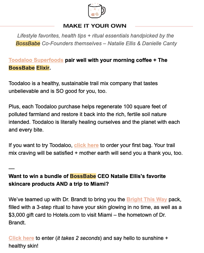 Affiliate types - email affiliates