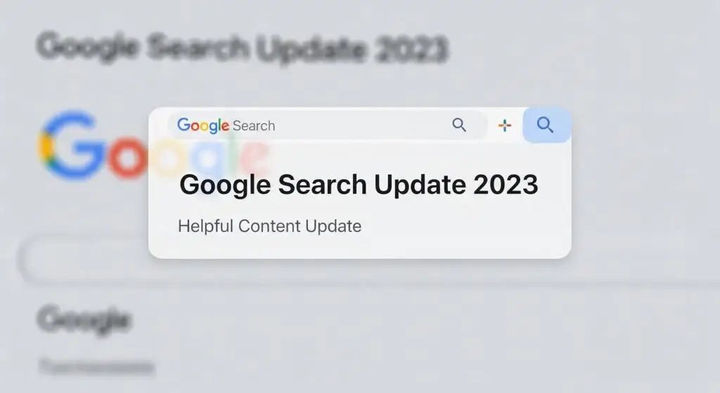 Google Search Helpful Content Update