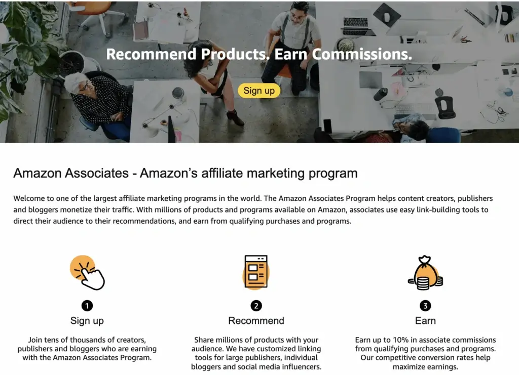 Amazon Affiliate Program