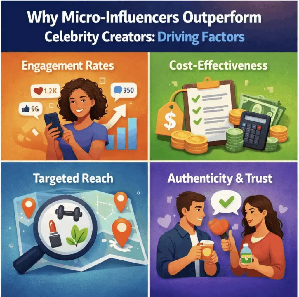 Why micro-influencers perform better
