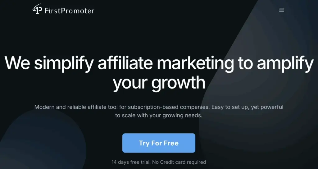 FirstPromoter affiliate tracking, FirstPromoter review by Tapfiliate
