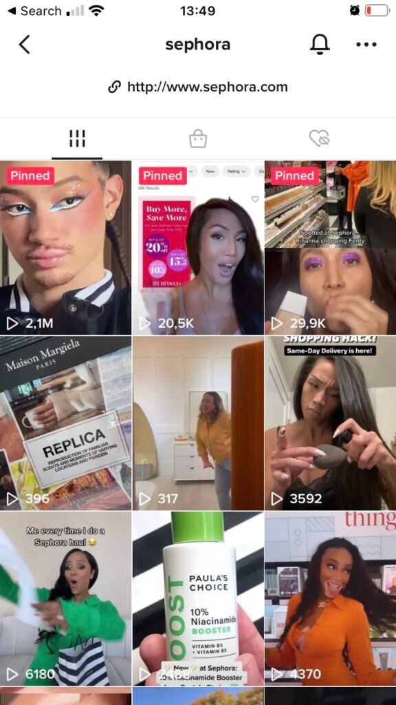 Sephora TikTok Influencers