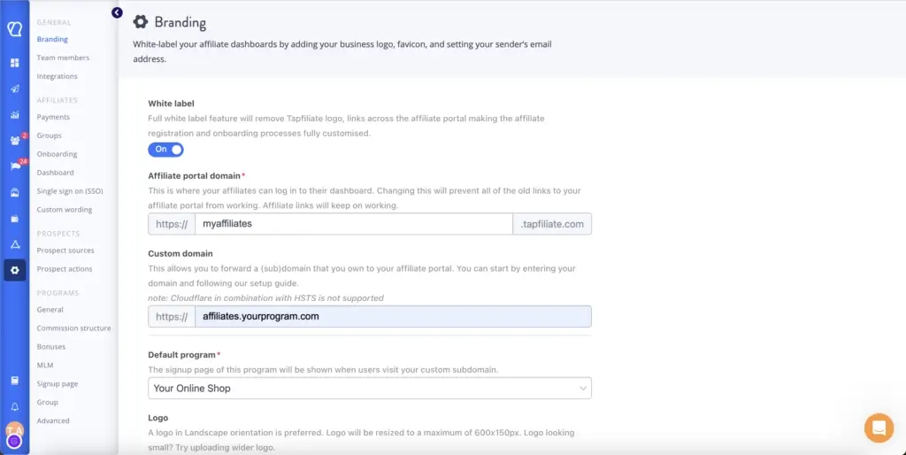 tapfiliate affiliate program