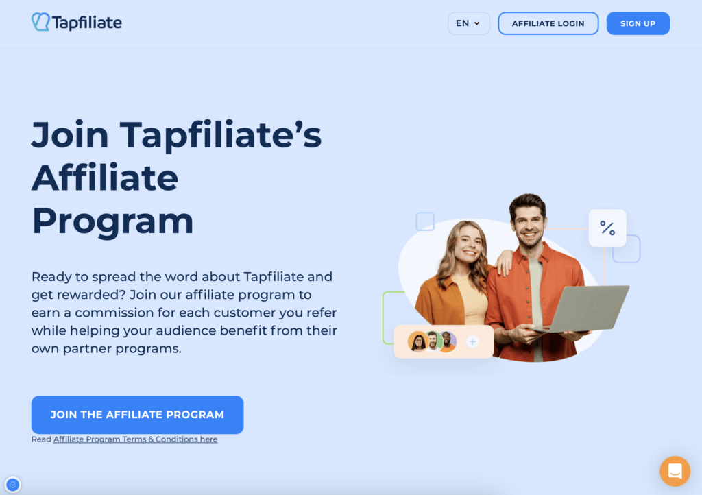 Tapfiliate affiliate program