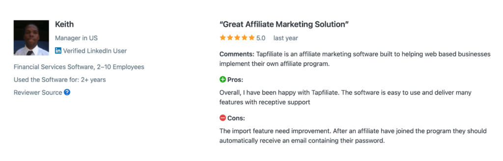 Tapfiliate Reviews