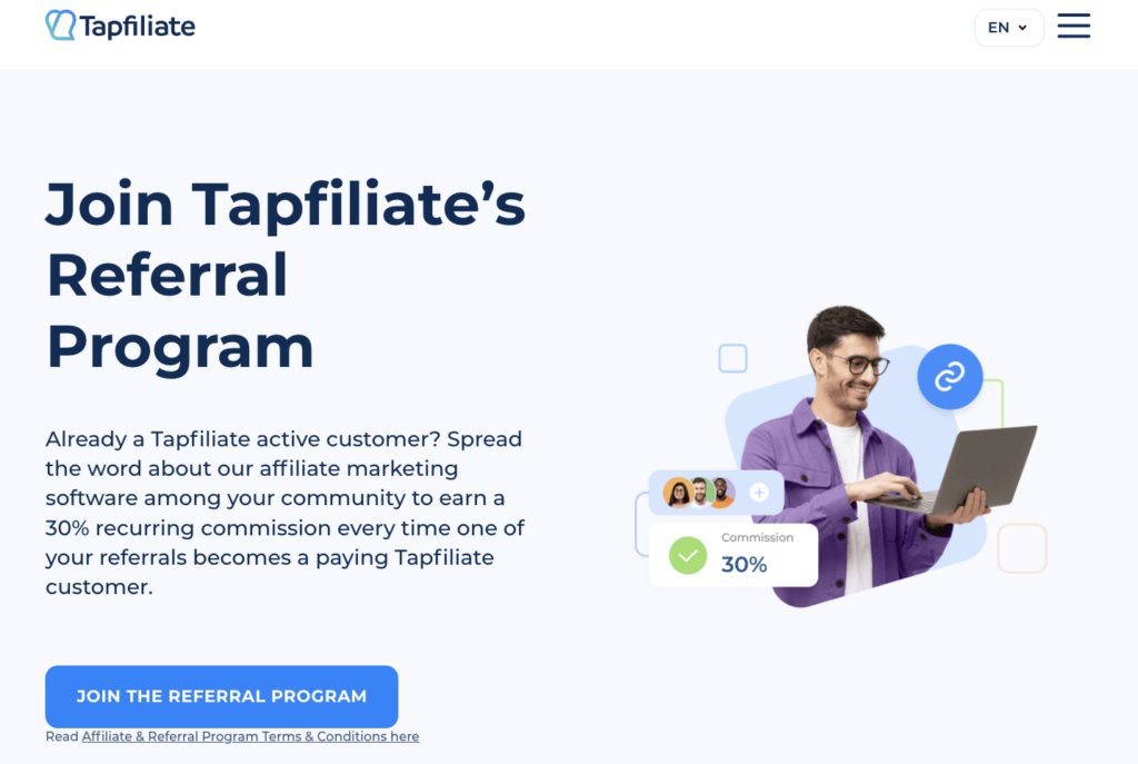 Tapfiliate: Referral Program