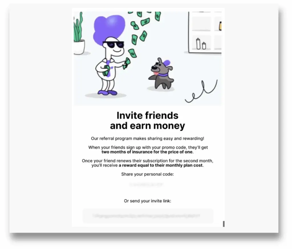 Meastra.io referral email example